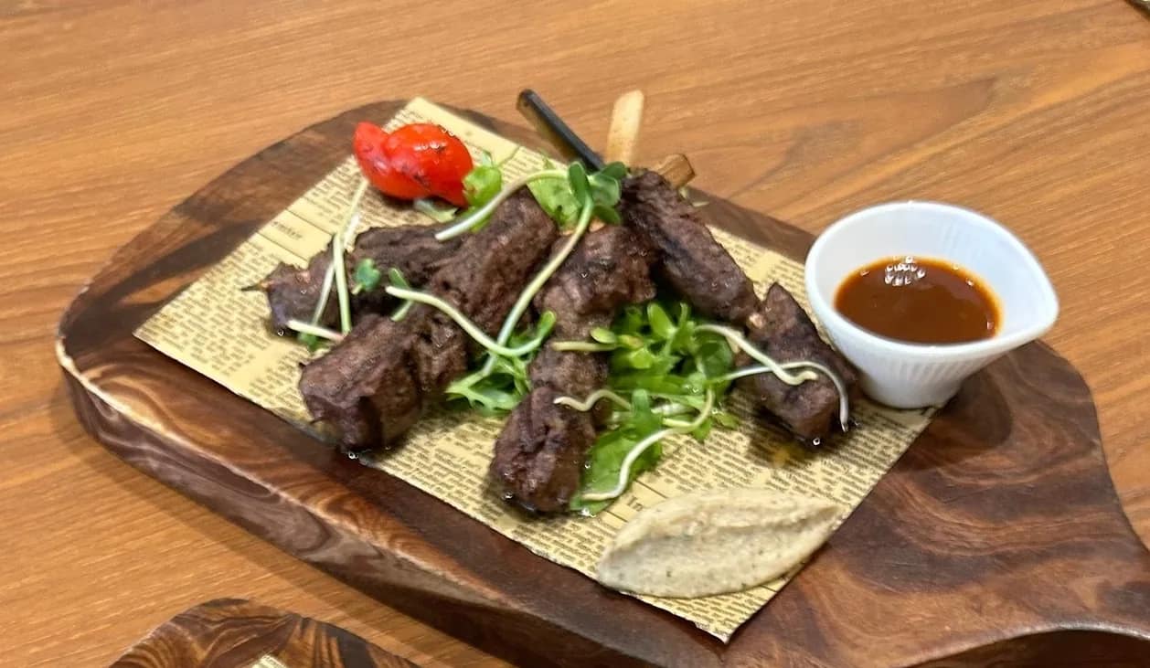 Beef skewers
