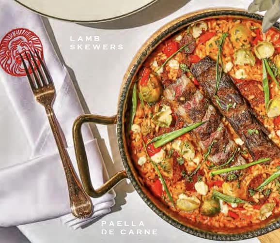 Paella de carne