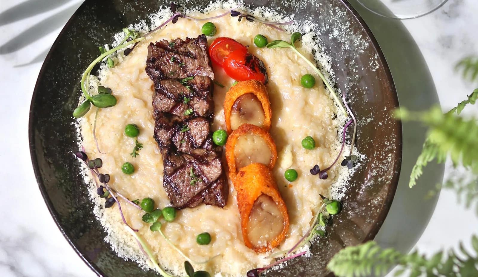 Marrow risotto