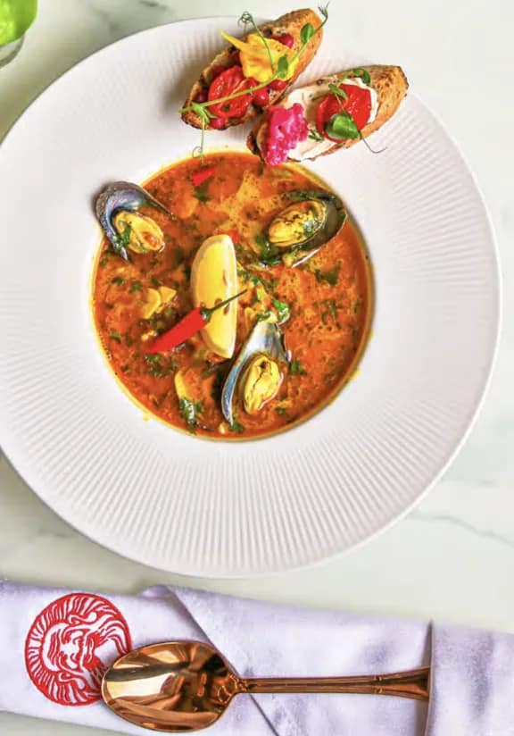 Bouillabaisse soup