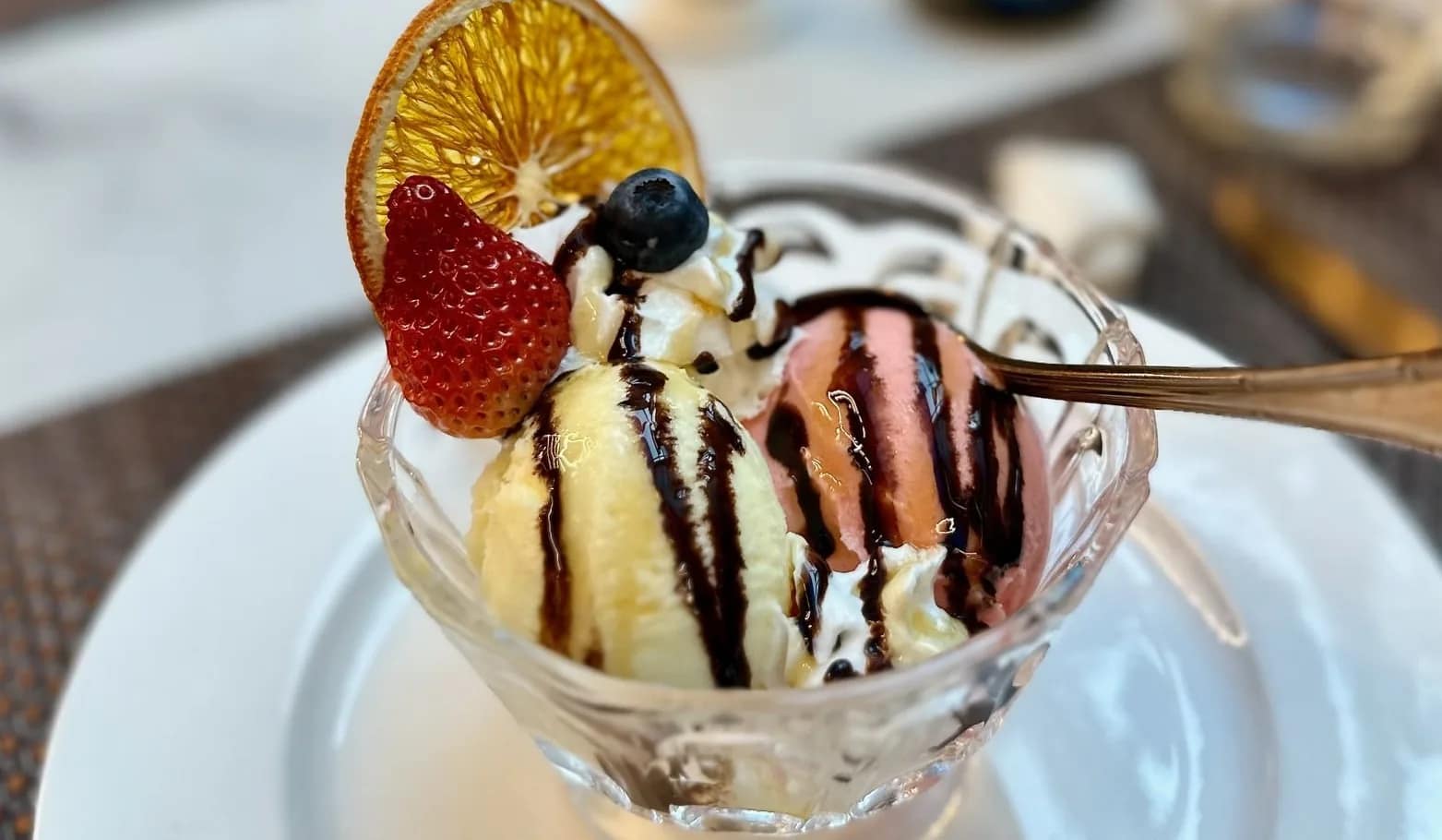 Assorted ice-cream