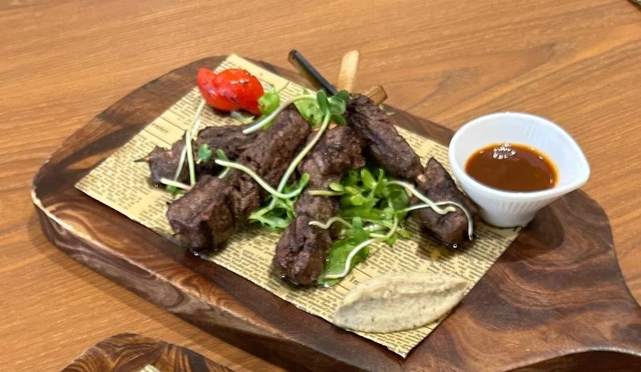 Beef skewers