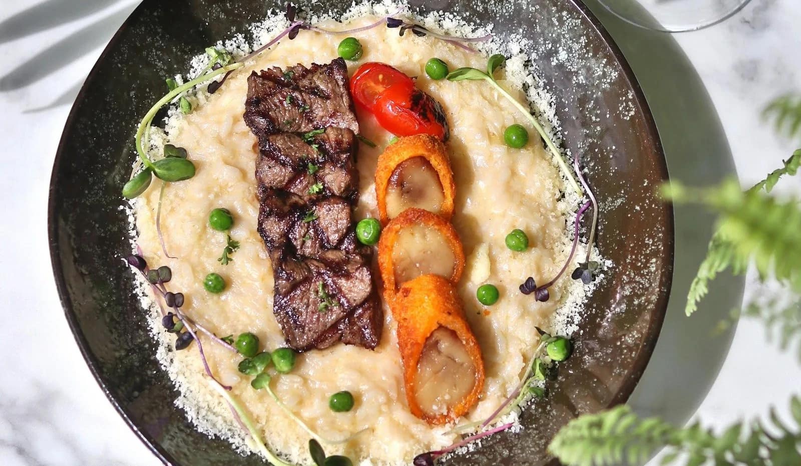Marrow risotto