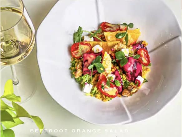 Beetroot orange salad