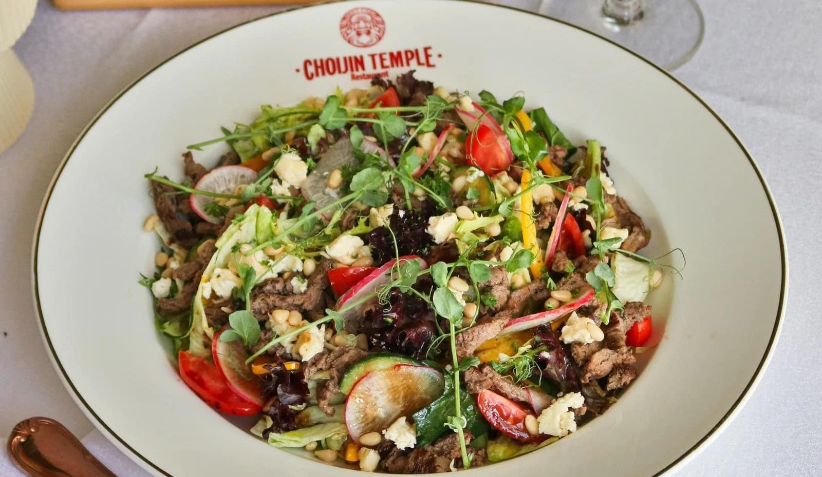 Blue cheese steak bowl