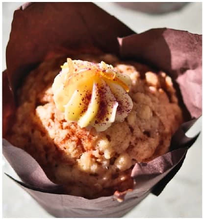 Carrot cupcake from the Choijin finger food special set menu.