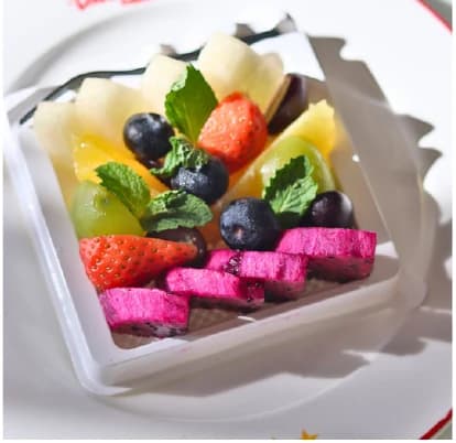 Mini fruit cup from the Choijin finger food special set menu.