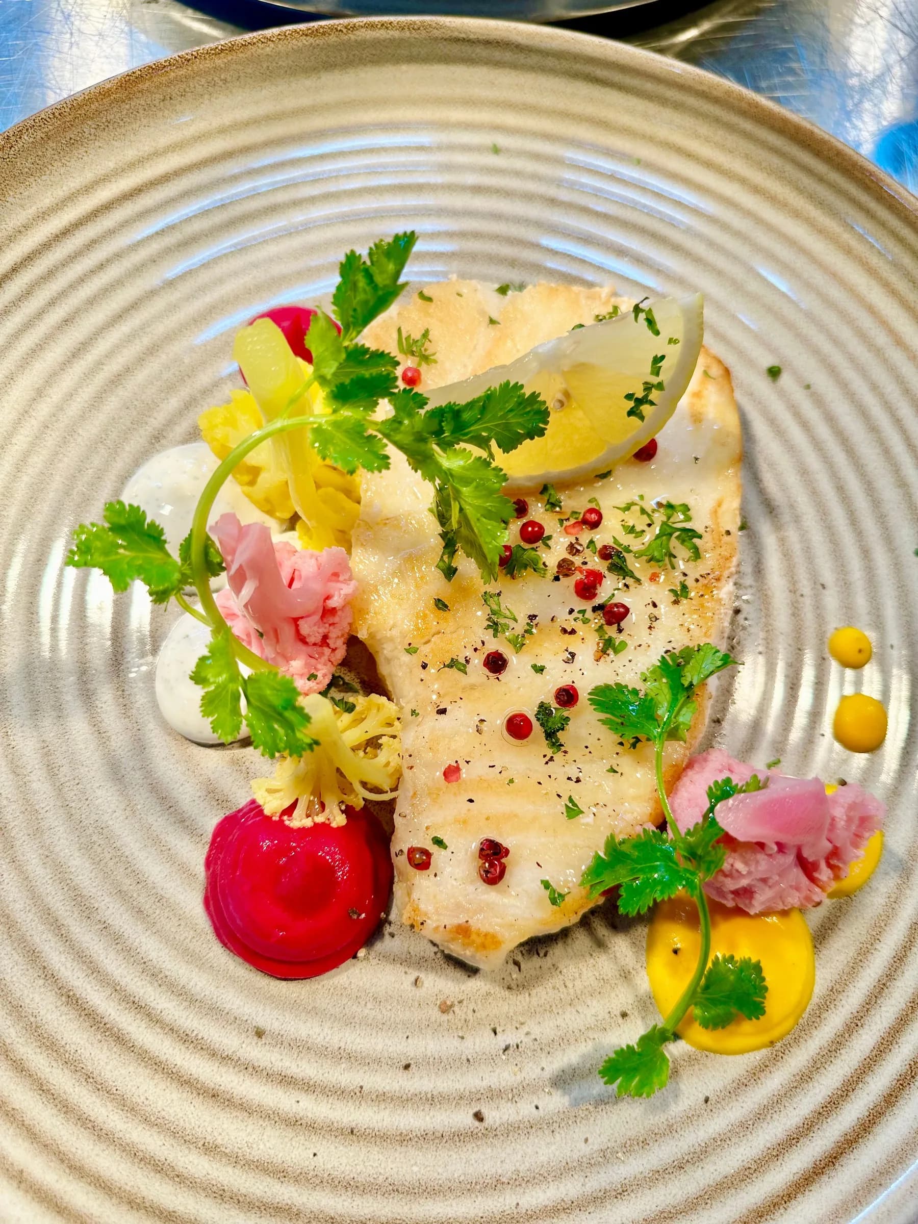 Grilled oily fish from the Choijin special set menu.