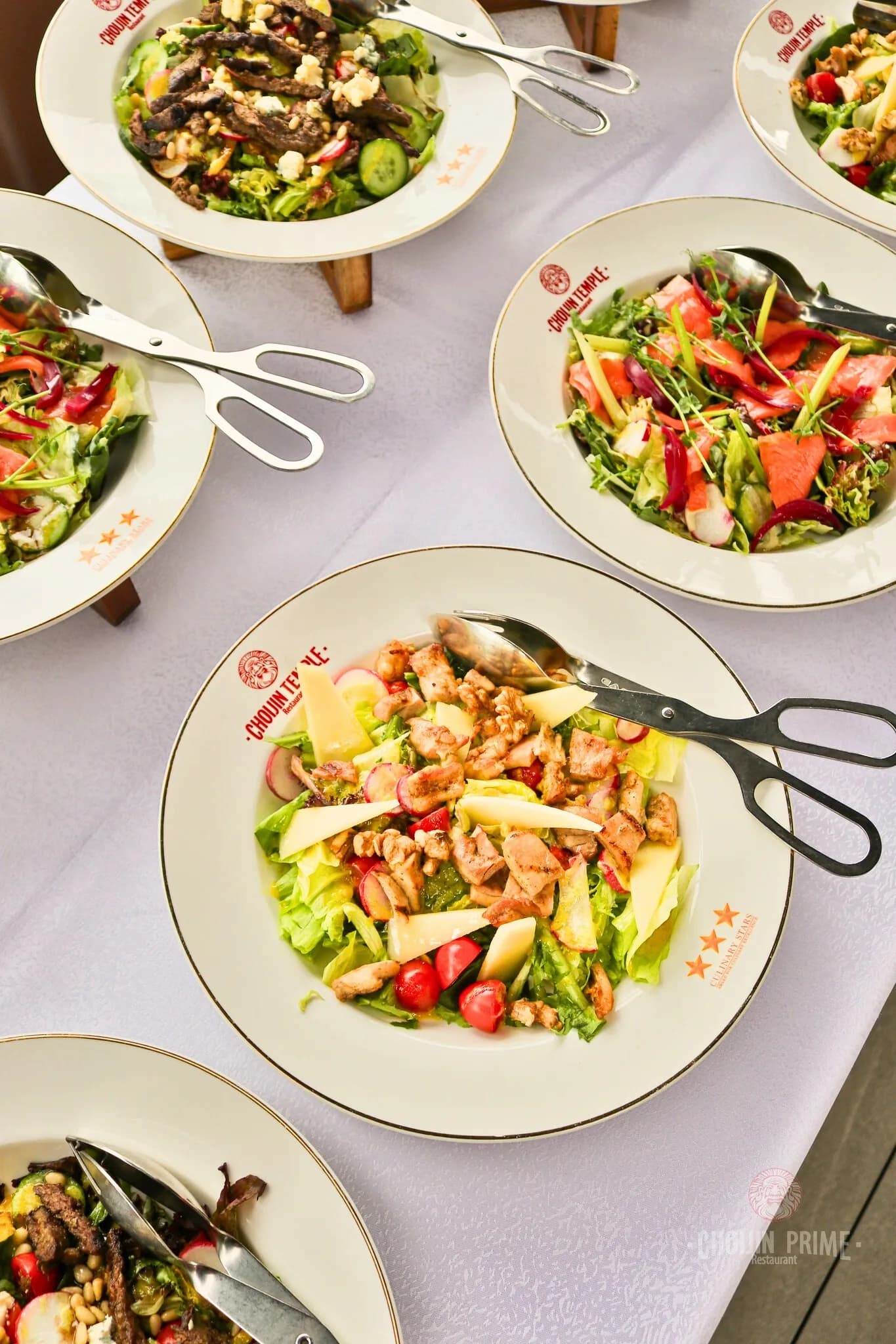 Chicken walnut salad from the Choijin special set menu.