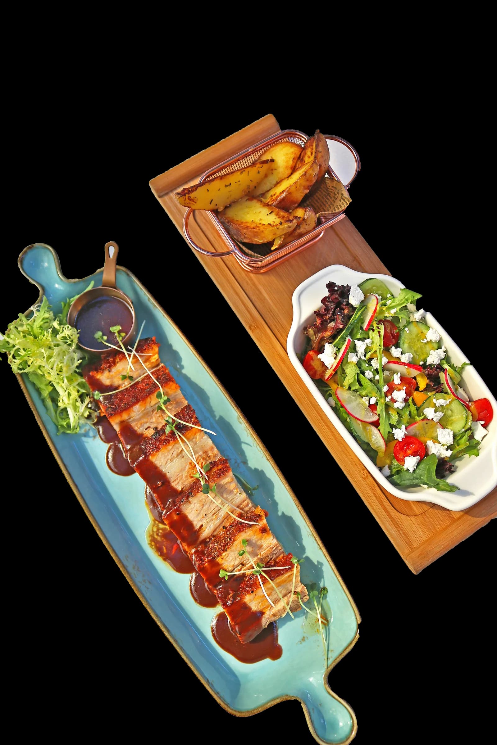 Pork ribs from the Choijin special set menu.