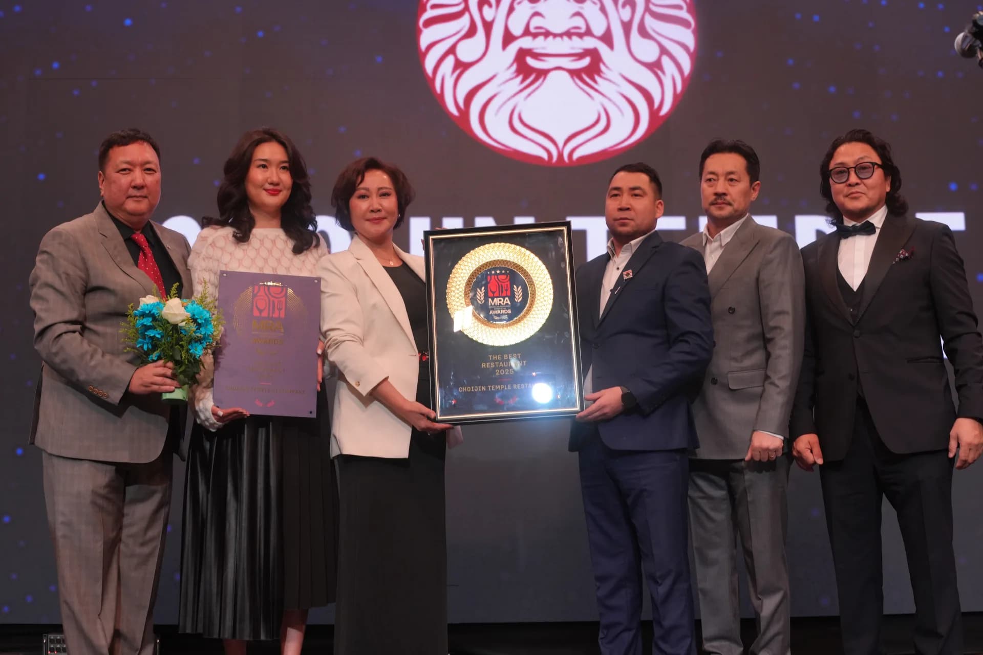 Choijin Temple Best Restaurant 2025 award recognition