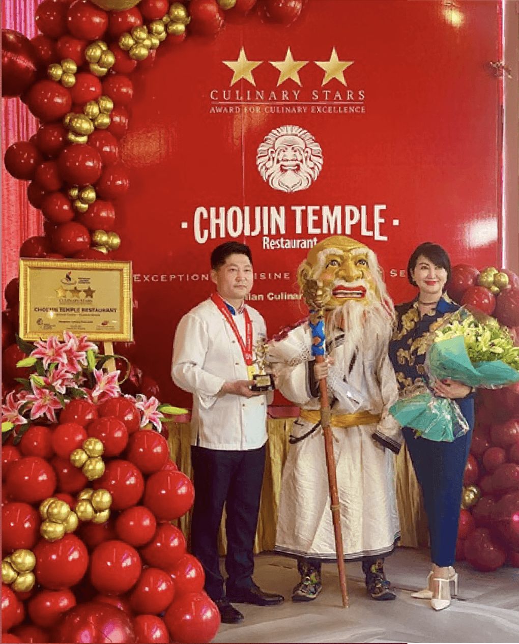 Choijin award ceremony